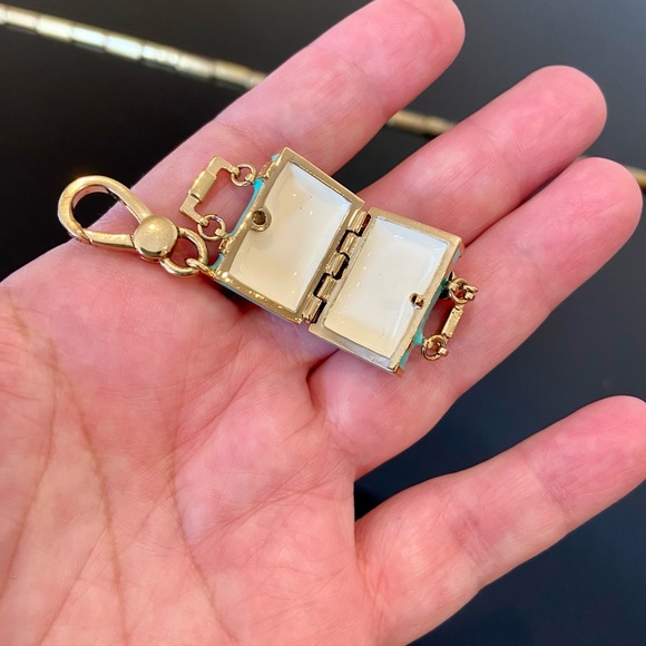 authentic rare vintage Juicy Couture enamel suitcase charm - Picture 15 of 17